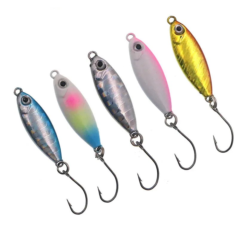Señuelos Shore Cast para Culter Bass – Cucharas y jigs de pesca - imagen 2