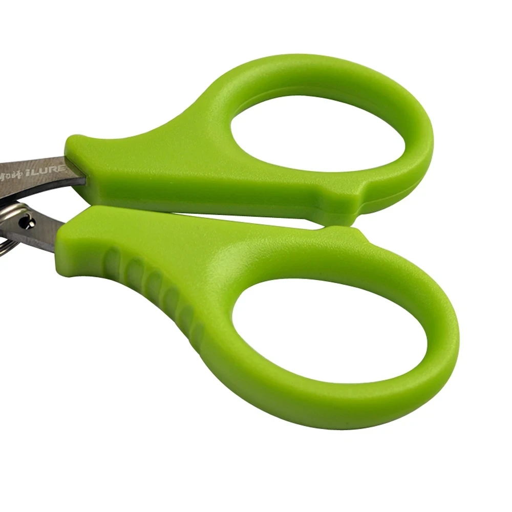 Stainless Steel Mini Fishing Use Scissors Portable Shape Scissors Plier Cut PE Braid Line Fishing Tools Sea Fishing Accessories - imagen 5