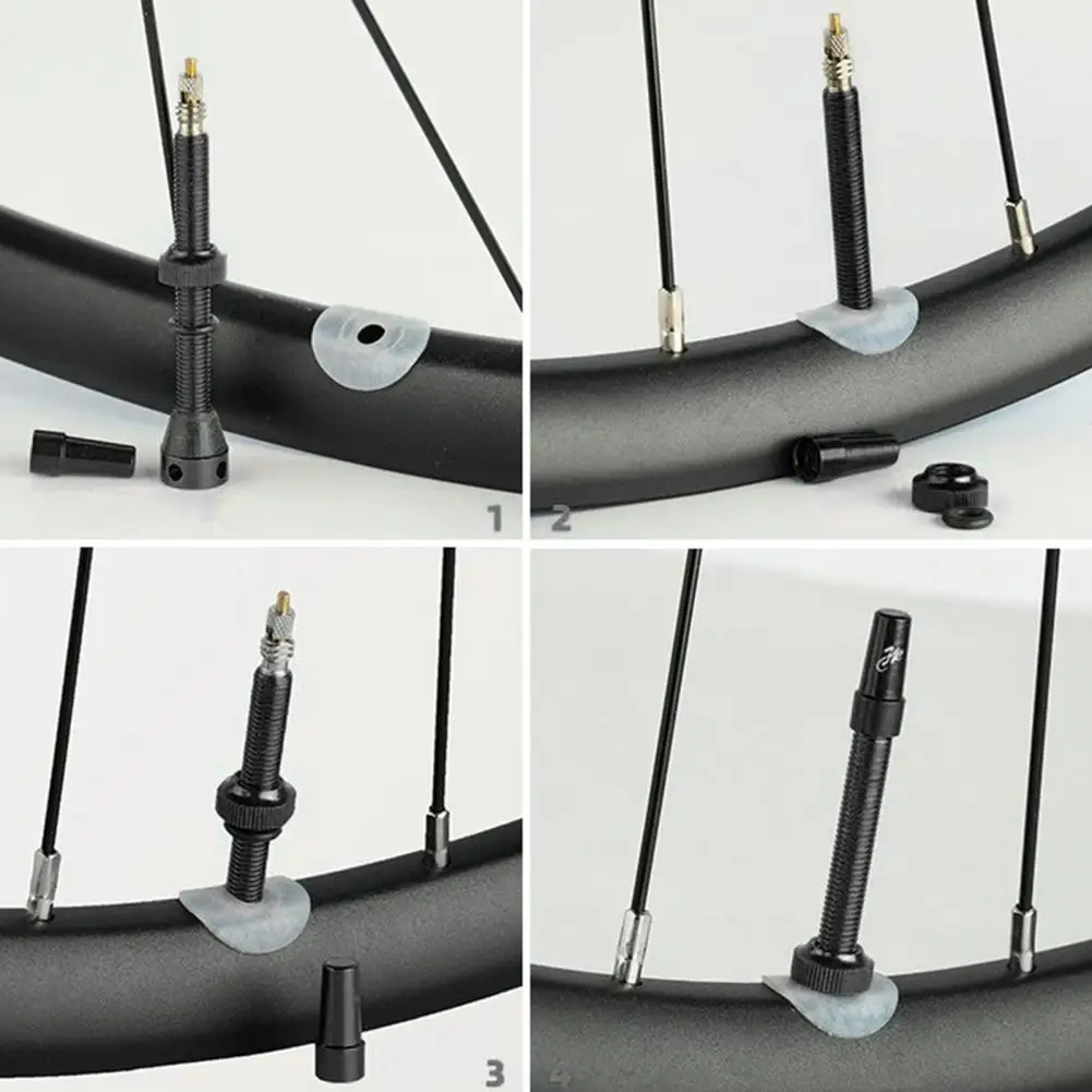 Vástago Válvula Tubeless CNC 40mm – MTB y Carretera - imagen 5