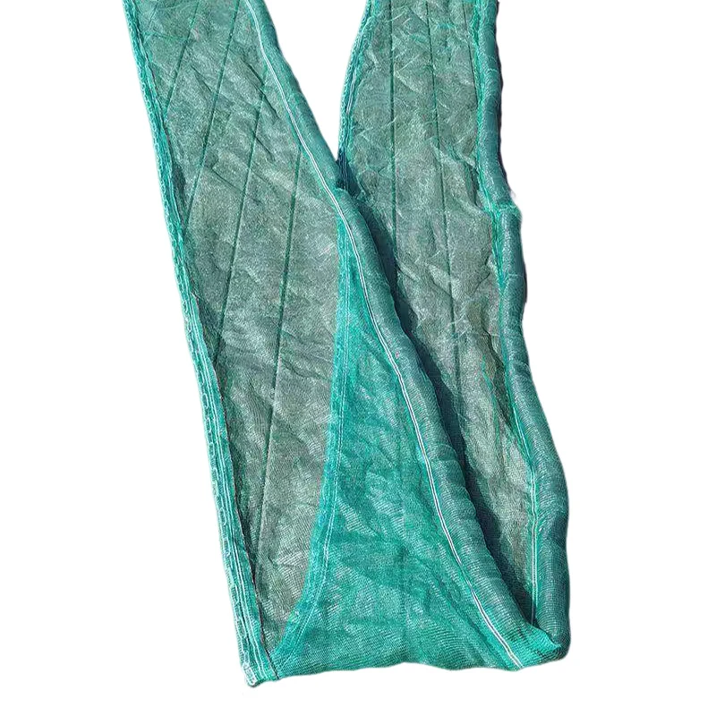Lawaia red de pesca estanques multifilamento verde con cadena y espuma