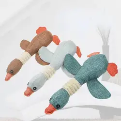 Juguete masticable chirriante de peluche para perros pequeños