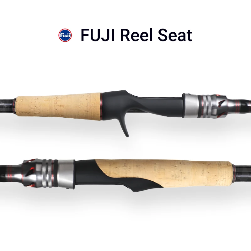 MADMOUSE-caña de pescar de acción rápida, piezas japonesas Fuji, Vstar 1,98/2,04 ML/M/MH, 3-28g - imagen 3