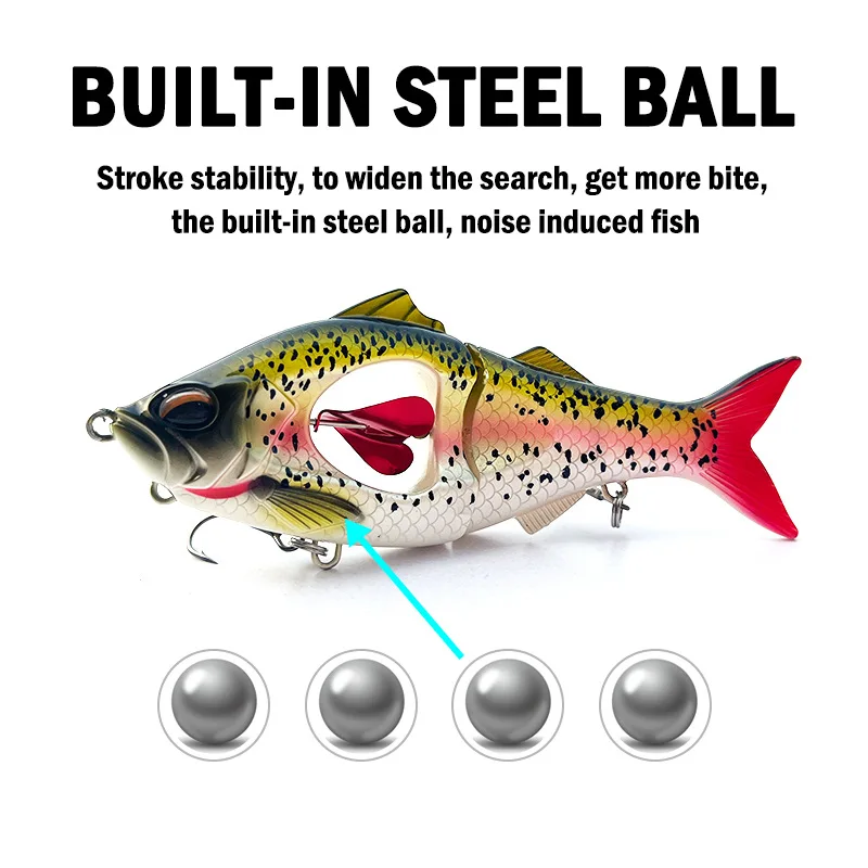 Señuelo Giratorio VIB con Cola de Cuchara – Jig Tractor para Pesca - imagen 2