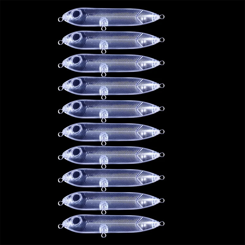 Cuerpo señuelo lápiz de superficie sin pintar – Flotante para lubina y lucio - imagen 3