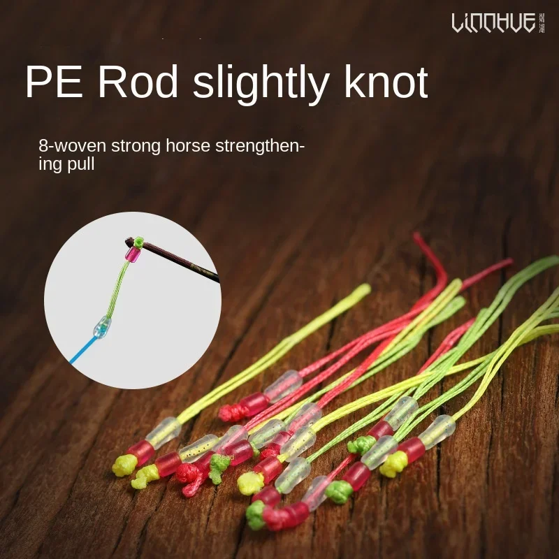 Aparejos de pesca de 10 piezas, accesorios para línea de pesca, cuerda de poste reforzada, conexión principal - imagen 2