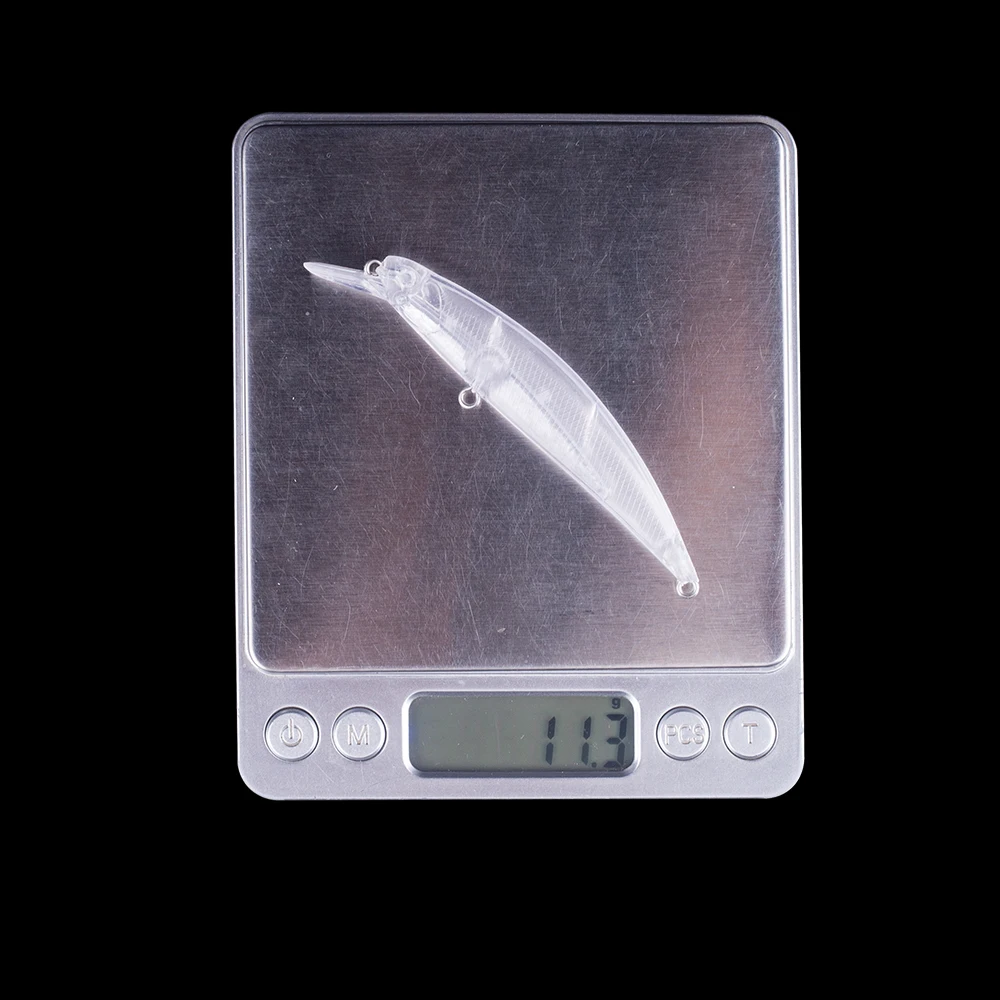 Jerkbait flotante transparente 9 cm 12 g para agua salada - imagen 2