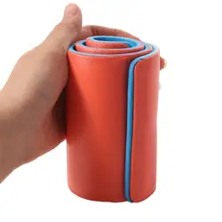 Rollo de férula de aluminio para hueso, férula ligera y reutilizable, soportes de brazo de emergencia fijos para fracturas, férula de rescate para viajes al aire libre