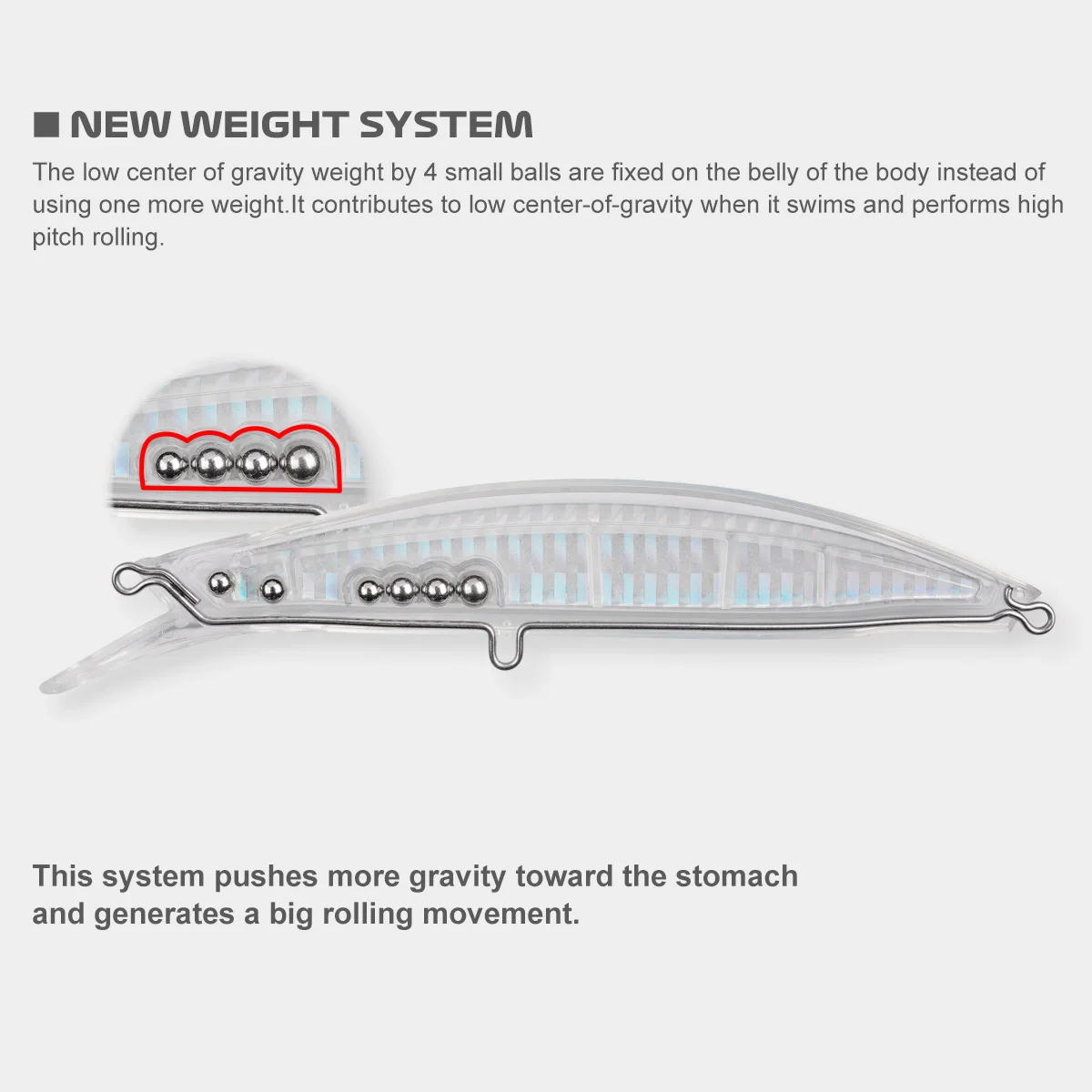 Noeby Minnow 120mm – Señuelo duro de acción lateral para costero - imagen 2