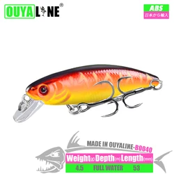 Minnow 4,5g 53mm – Wobbler hundimiento lento
