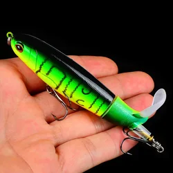 Cebo de pesca duro de 15G y 11CM, cebo que se hunde, gancho vibratorio de ratán, cebo de plástico Artificial marino de sumersión profunda, 1 pieza