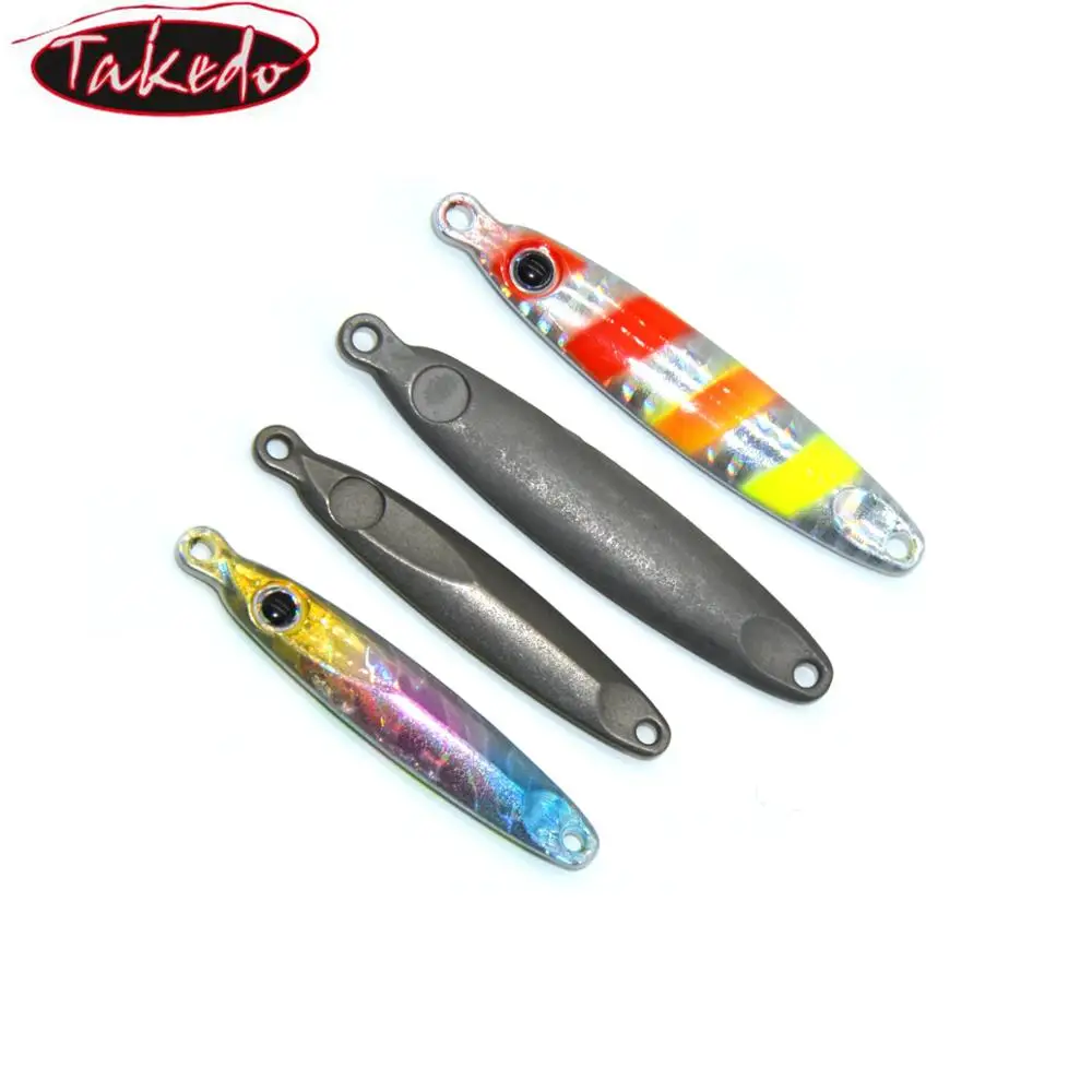 TAKEDO-DIY Señuelo de pesca con plantilla de tungsteno, señuelos de plantilla de metal sin pintar, BY01, 3,5G, 5G, 7g, 10g, 15g, 25g, 30g, 40g, 60g - imagen 3