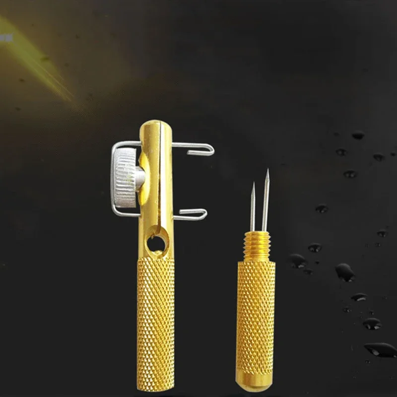 Herramienta de anudado de anzuelos de pesca de Metal, dispositivo de fabricación de bucles y ganchos, removedor de desacoplamiento, accesorios de pesca de carpa