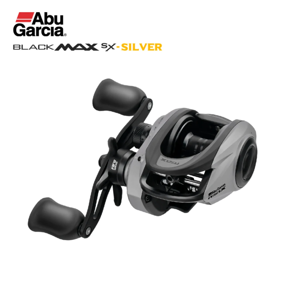 Abu Garcia Black Max Sx-Silver – Carrete baitcasting con freno magnético