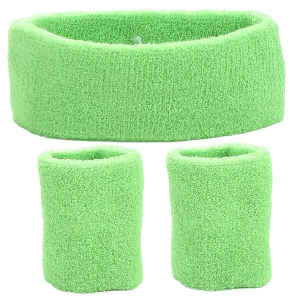Banda para la muñeca Banda absorbente para yoga Banda para la cabeza para tenis Banda para el sudor Diadema para el sudor Pulsera deportiva para hombre - imagen 2