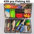 439pcs fishing kit