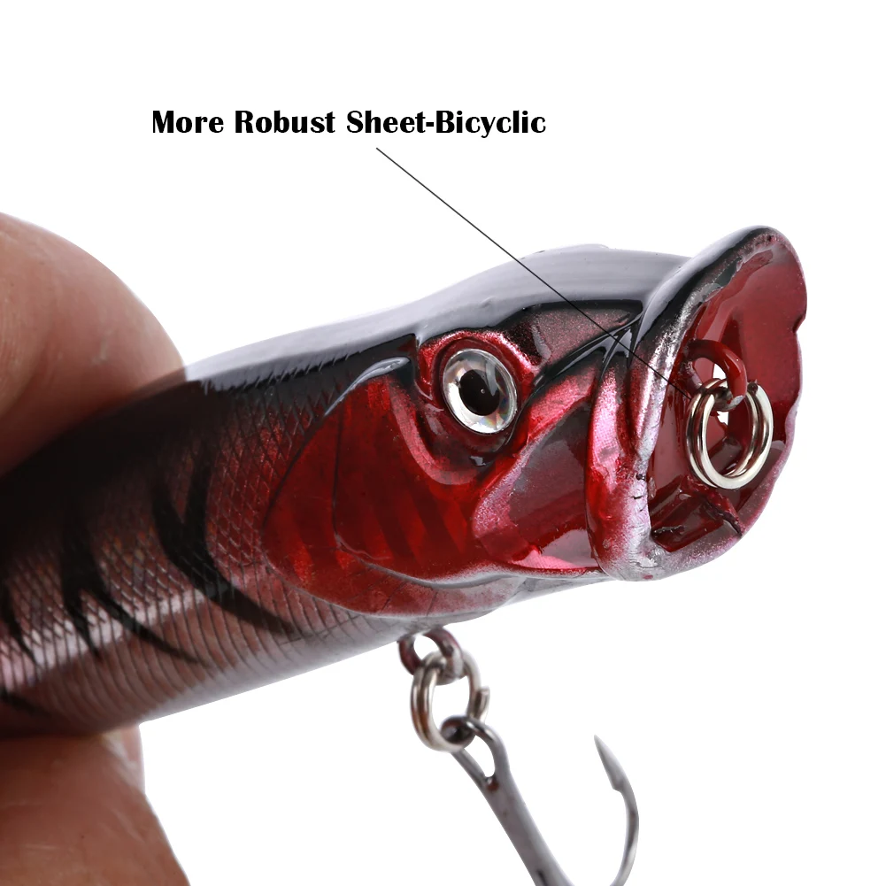 Sougayilang-Señuelos de Pesca de plástico duro, 1 piezas, Swimbait, cebo para lubina, agua dulce y salada - imagen 4