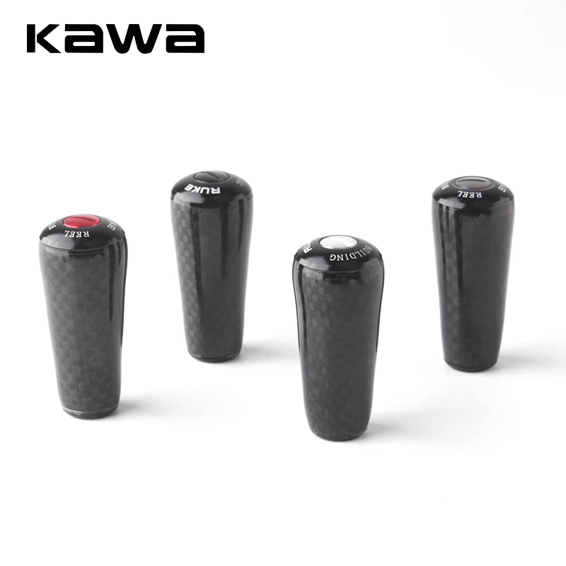 Kawa perilla de carrete en fibra de carbono para montaje y reparación