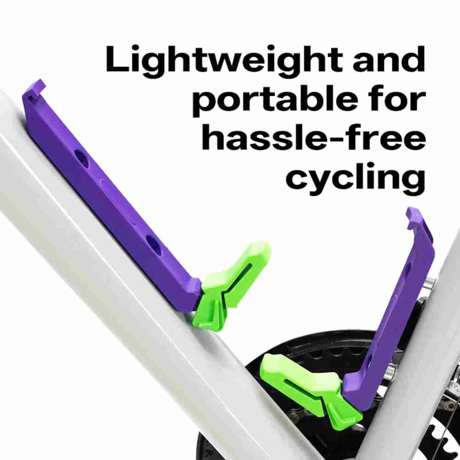 Soporte para botella de agua de bicicleta, soporte Universal de plástico para jaula de bebidas, accesorio ligero y duradero para bicicleta de carretera MTB - imagen 2