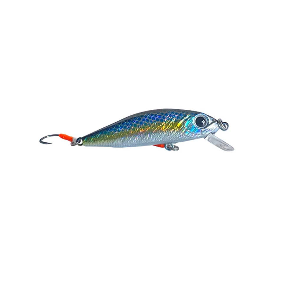 Señuelo de pececillo flotante de 1 piezas, 5g, 58mm, señuelo de pesca, Micro Creek, trucha, Crankbait, aparejos de pesca, cebo duro Artificial, río - imagen 3