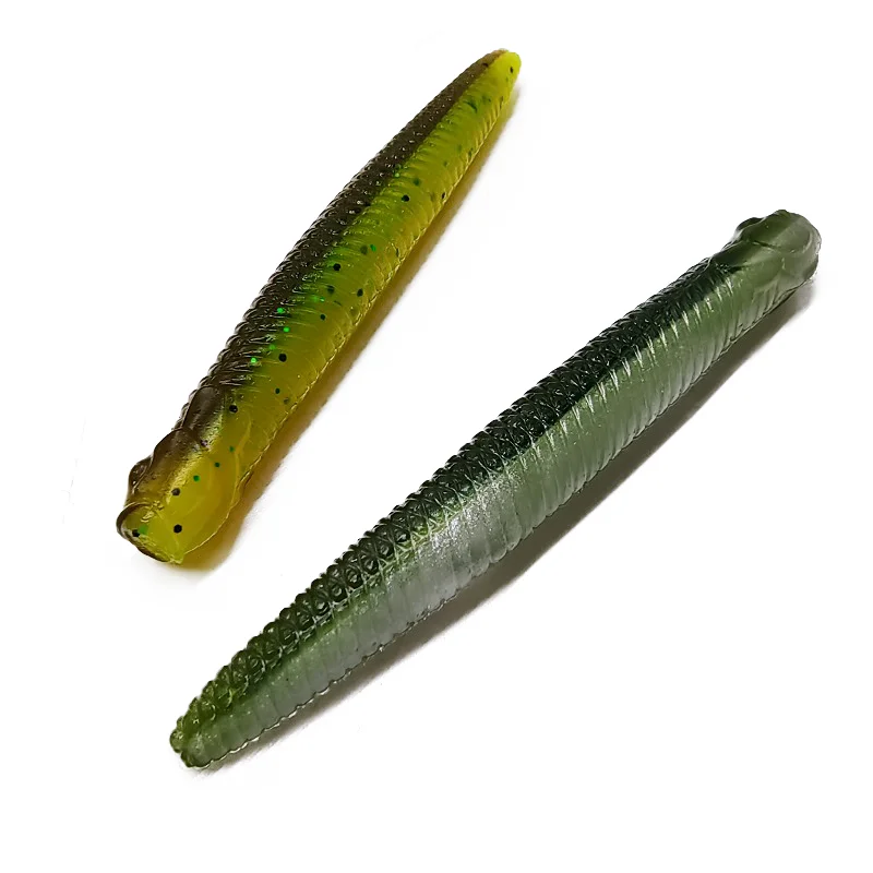 RIKAON palo sin plomo para perro salvaje, cebo suave para Bug Luya, palo de GOBY de alta gravedad específica, gusano de fideos, patata Senko - imagen 5