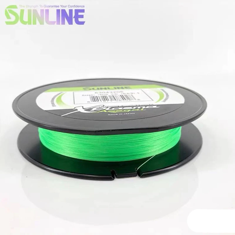 Nuevo Sunline Xpasma Asegai PE Line 8 hebras hilo de pescar trenzado verde claro ocea jigger wave Line hecho en Janpa original 150m - imagen 3