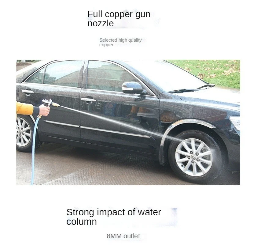 Pistola de agua cobre lavado alta presión – Engrosada modelo 2026 - imagen 3