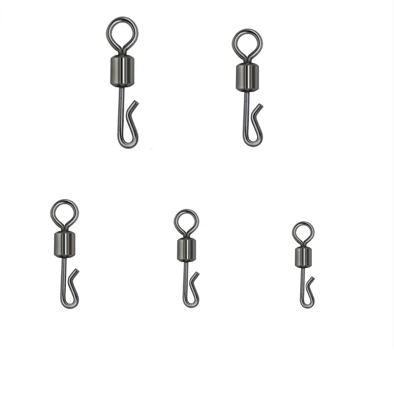 Conector giratorio Q-pins, suministros de aparejos de pesca, 100 piezas - imagen 5