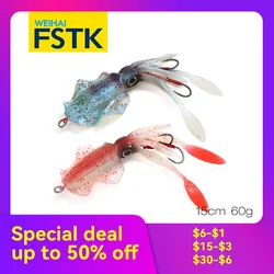FSTK Jig Pulpo – Señuelo de calamar para pesca marítima