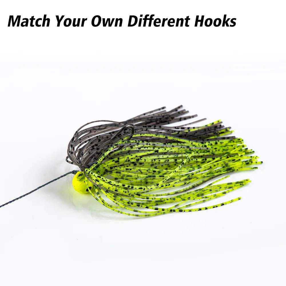 Goture-faldas de silicona de 50 hebras, señuelos de plantilla de goma, accesorios de pesca de calamar, DIY, spinnerbatis, buzzbaits, 30 unidades por lote - imagen 3