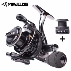 Carrete MAVLLOS Spinning Metal 15BB 5.5:1 Jigging Mar