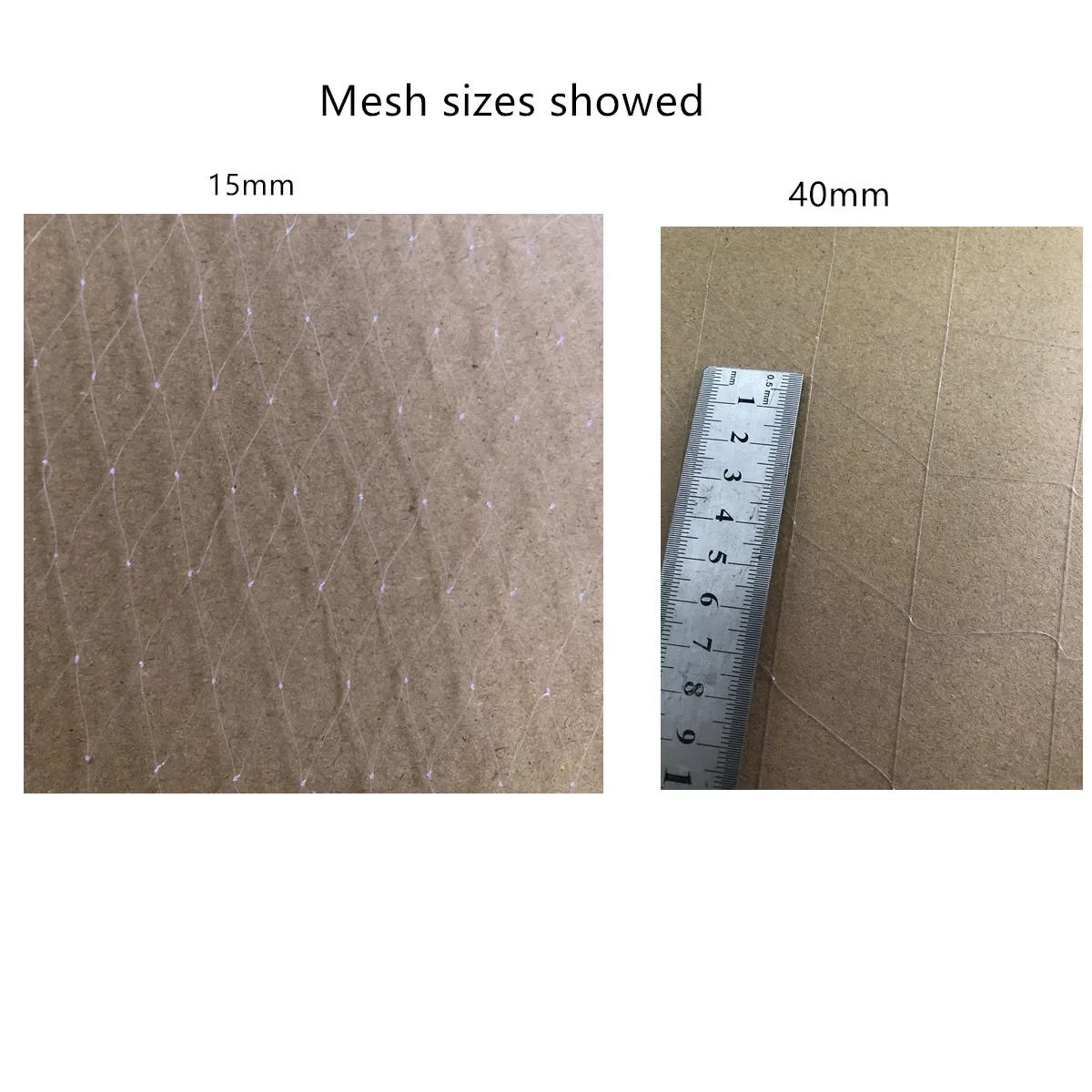 H1m-10m Halffabrikaten Artikelen Netto Blauw 0.11Mm-0.2Mm Lijn Visnet L 160M Kieuwnet Trap Visnetwerk Rede De Peche - imagen 5