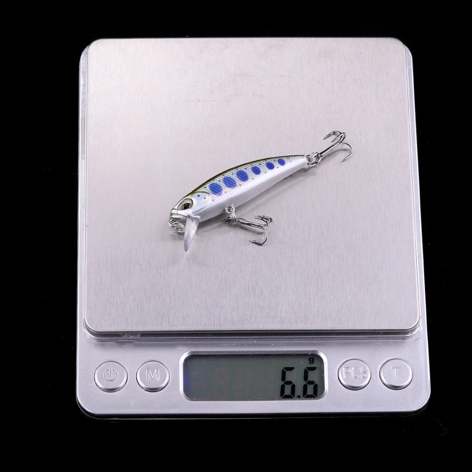 WALK FISH-señuelo duro de pececillo que se hunde, 48mm, 6,6g, Wobblers, para Pesca de carpa, Isca, Artificial, para trucha - imagen 4