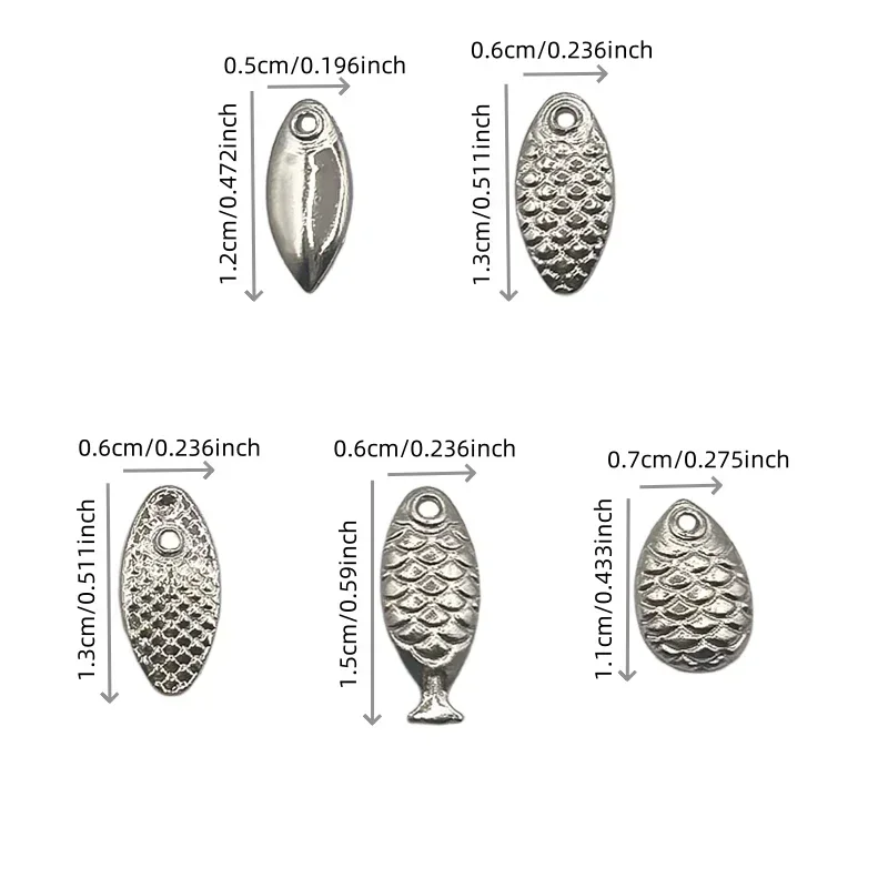 50/200 piezas de semillas de melón todo en uno que no dañará la línea, cebo de pesca Luya, boca de caballo, rayas blancas, lentejuelas - imagen 3