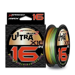 YGK X16 hilo trenzado multifilamento para pesca de carpa en PE