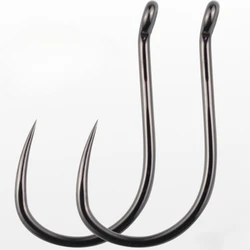 Anzuelos de Carpa Circulo Negro - Kit Sin Puas para Jigging