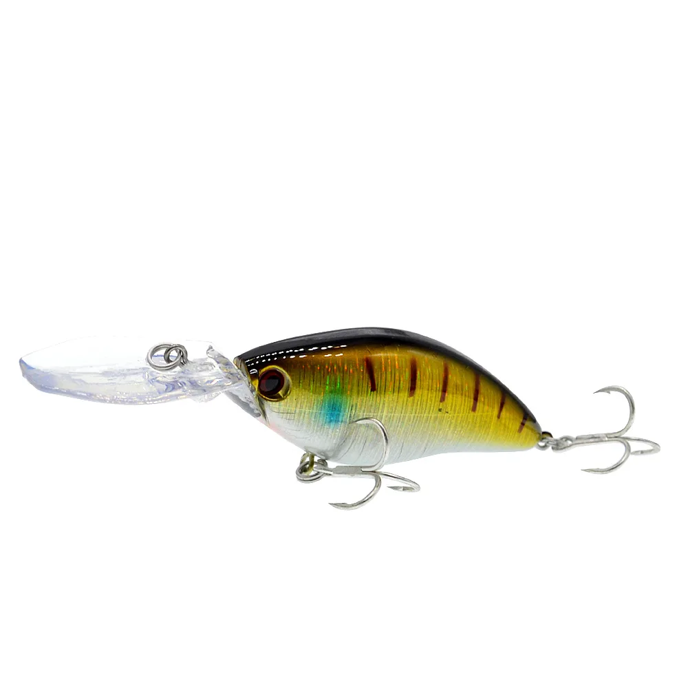 Señuelo de pesca con manivela, tabla de buceo de lengua larga de 18g, buceo profundo, señuelos artificiales de pececillo de fundición larga, 1 pieza en oferta - imagen 3