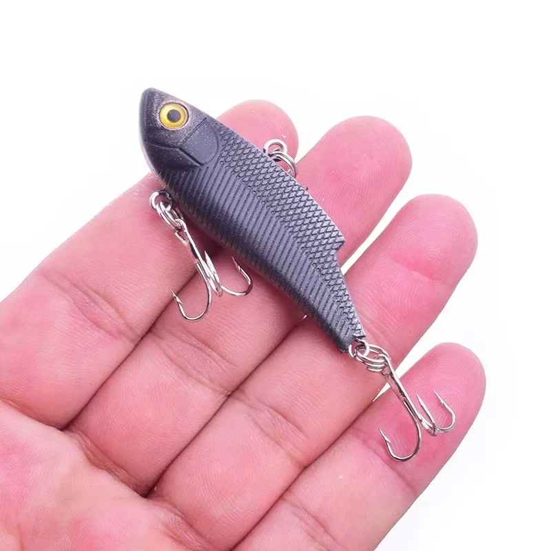 Señuelos de Pesca VIB de invierno, cebo con cuchara, 5,7 cm, 9g, Wobblers de vibración, Crankbaits Isca, cebos duros artificiales para lubina, 1 ud. - imagen 3