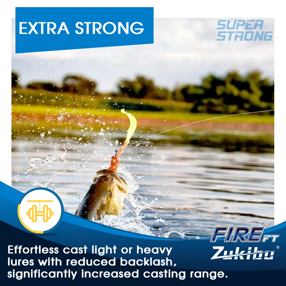 ¡VENTA! ZUKIBO Fireline Línea trenzada micro fundida PE Material de encordado súper fuerte fino y suave para fabricación de joyas y tejido de cuentas - imagen 5