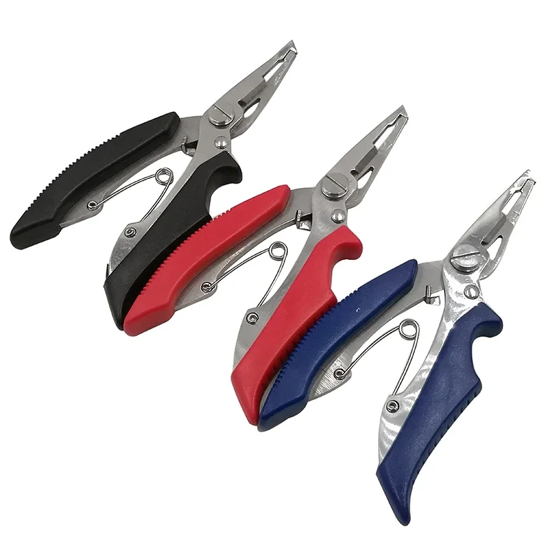 OUTKIT conveniente tijeras de pesca de acero inoxidable alicates Cortador de línea señuelo cebo nuevo quitar gancho aparejos kits de herramientas Accesorios