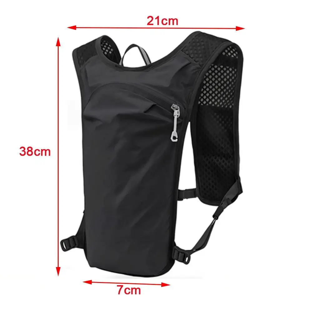 Senderismo al aire libre ultraligero ciclismo correr chaleco hidratante transpirable reflectante mochila hidratante bicicleta bolsa de agua maratón - imagen 5