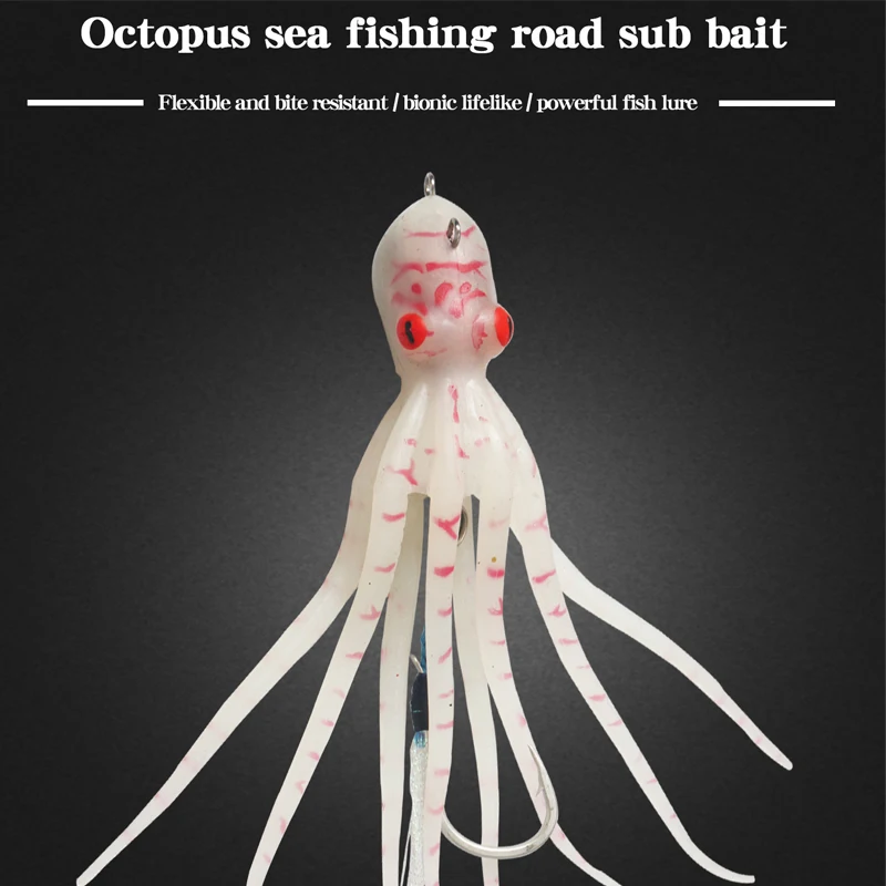 Topline-señuelo de arrastre de mar profundo, cabeza de resina de hundimiento rápido, falda de silicona de calamar de pulpo para cebo Wahoo de atún, 60g, 110g, 150g, 200g - imagen 4