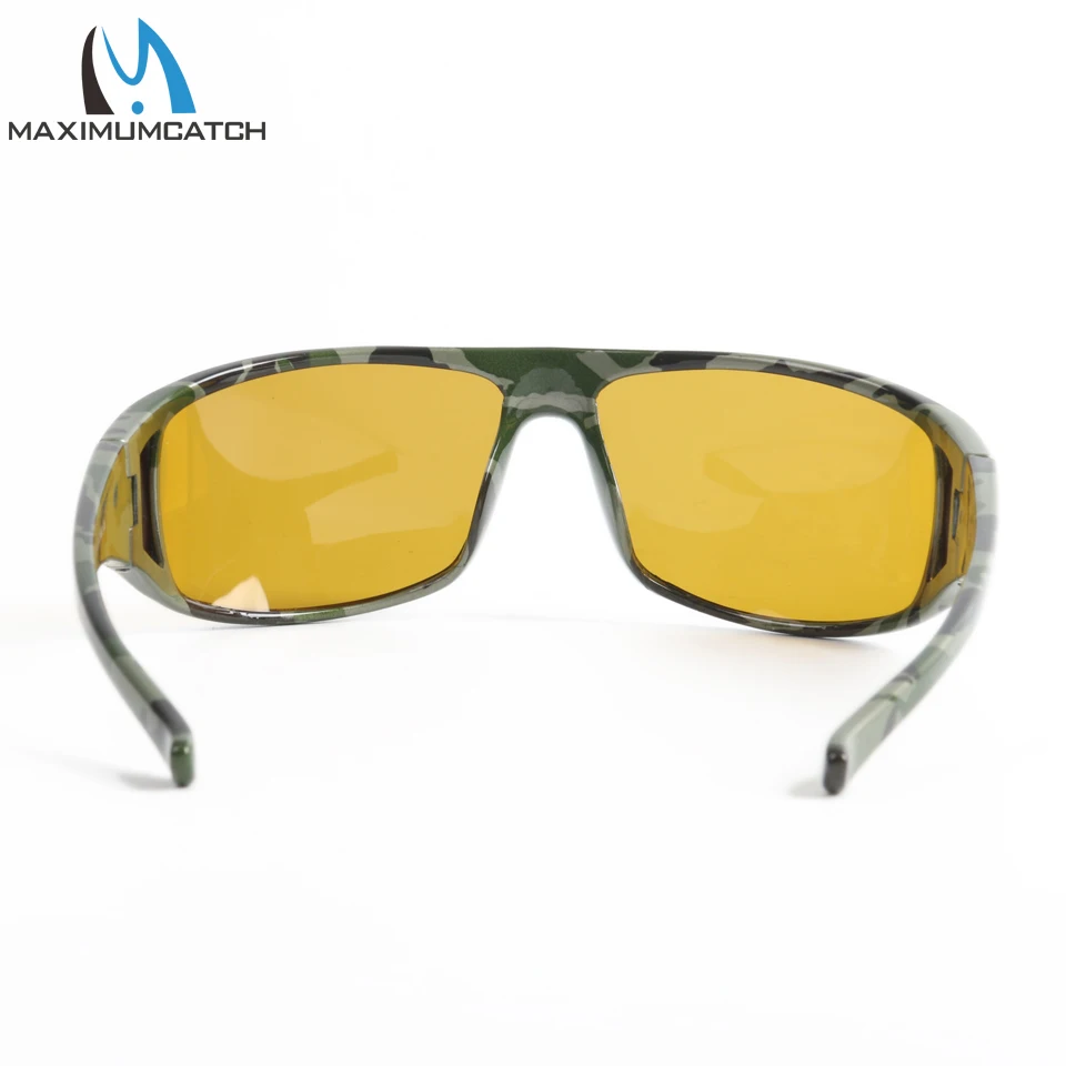Gafas de sol polarizadas para pesca con mosca Maximumcatch, color gris/amarillo/marrón para elegir gafas de sol de pesca - imagen 4
