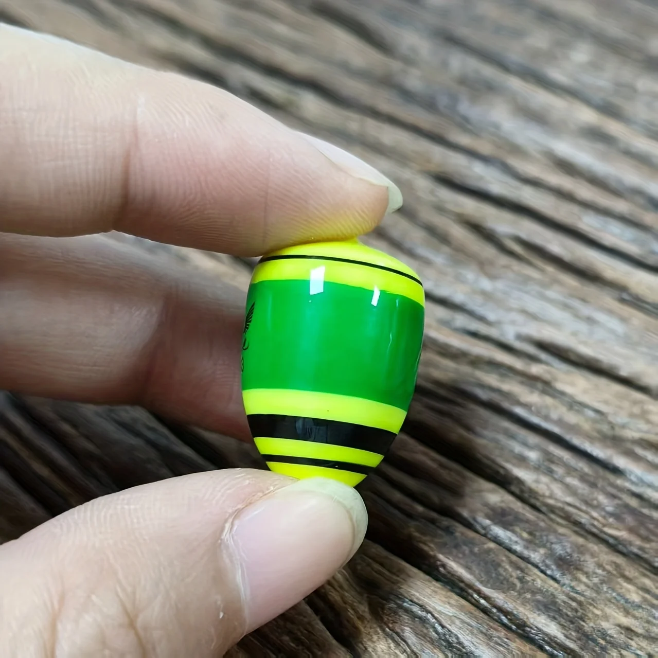 Flotador de pesca de camarones con agujero central, Mini flotador Bobber de peso de plomo 1/4 para pesca de camarones, detección de mordeduras sensible, 2 uds. - imagen 3