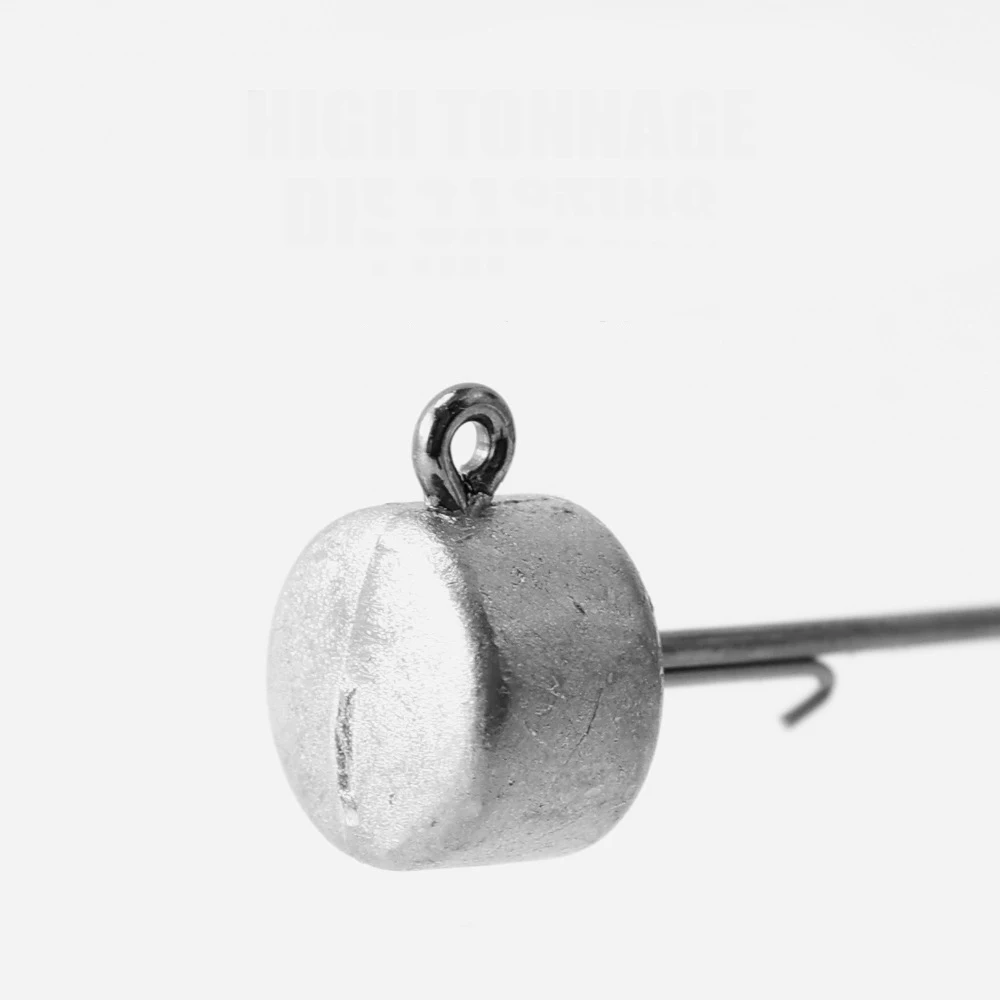 Kit de anzuelos De Seta fina para señuelos blandos, 5 piezas, 1,8g, 2,7g, 3,5g, 4,5g, 6g - imagen 4