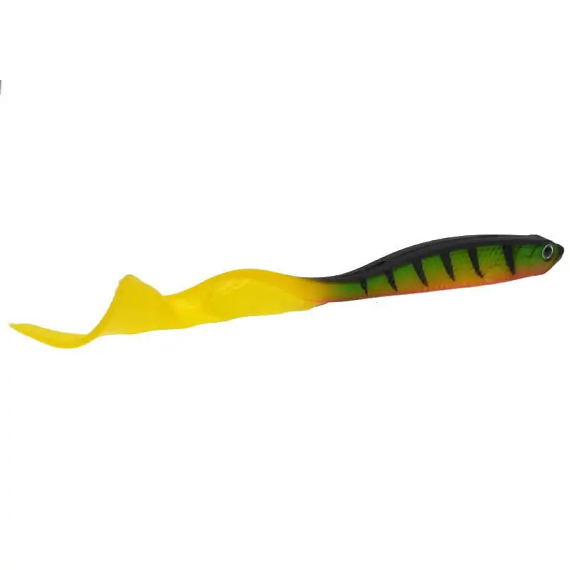 Señuelo blando de pesca, 12,5 cm/5,5g, para lubina, Jig Head, cebo de plástico suave para agua salada y dulce, 1 Uds. - imagen 4