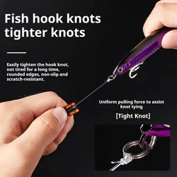 Anillo cortador de línea para pesca – Protege manos y carrete
