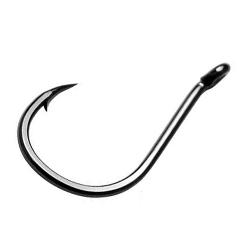 Anzuelos de pesca ZYZ 7-16 unids/bolsa 14 tamaños de acero rico en carbono punta de gancho compensada afilada gancho CHINU anzuelo de pesca de agua dulce o salada - imagen 4