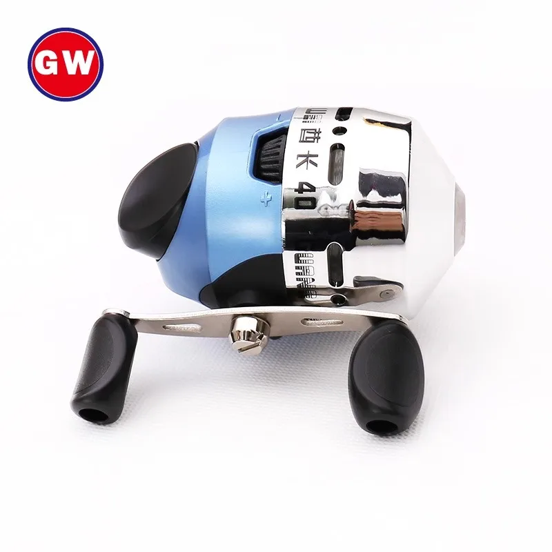 Carrete de pesca Gw Guangwei, carrete de pesca, rueda interior, carrete de tiro de pescado, carrete de pesca con tirachinas, carrete de pesca cerrado - imagen 4