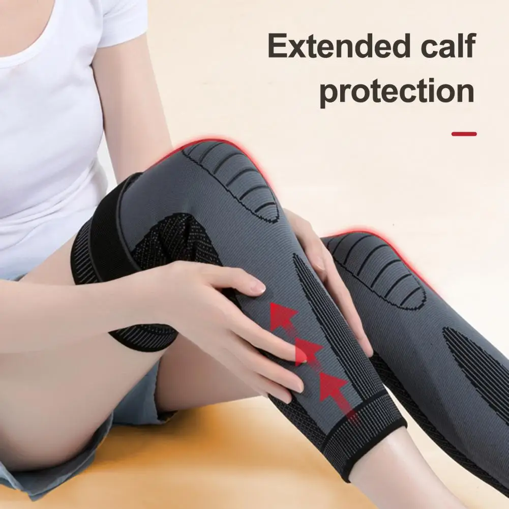 Aicao protección de rodilla soporte térmico de hierbas cálidas para rodilla acupresión rodillera moldeadora autocalentable para tratamiento de venas varicosas - imagen 3