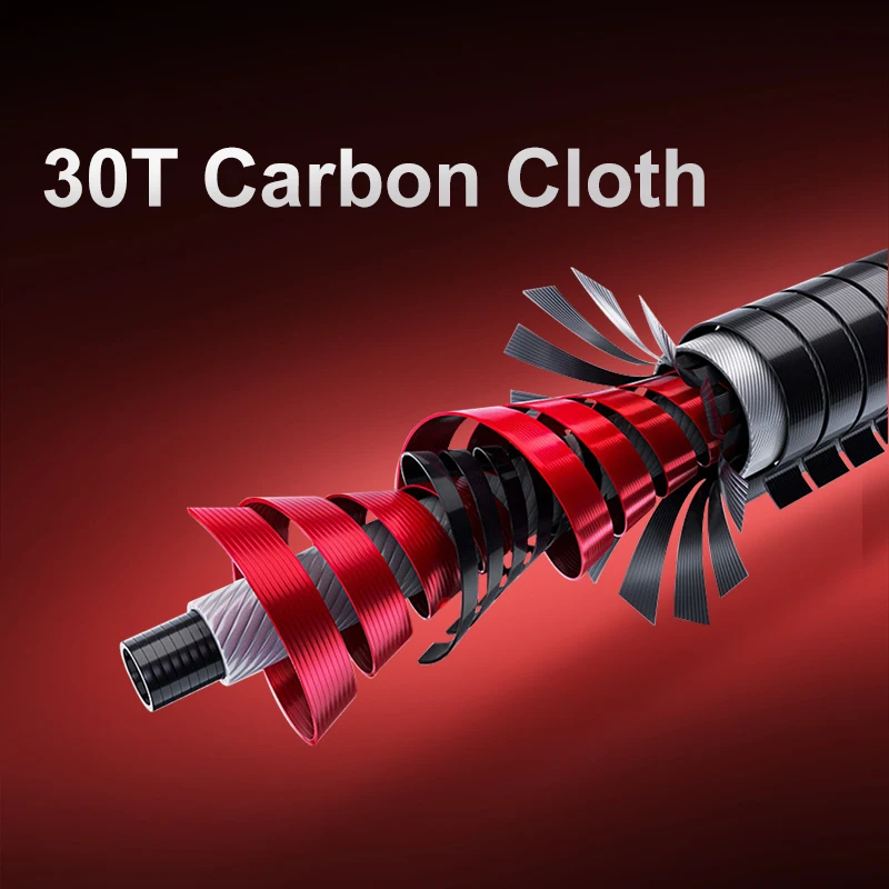 Weihe Fuji Ghost Face Fish II generación de fibra de carbono Micro caña de pescar telescópica señuelo para pesca con caña - imagen 4